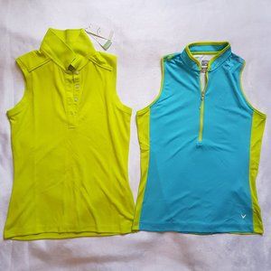 [Callaway][New]Golf Shirts set- XS